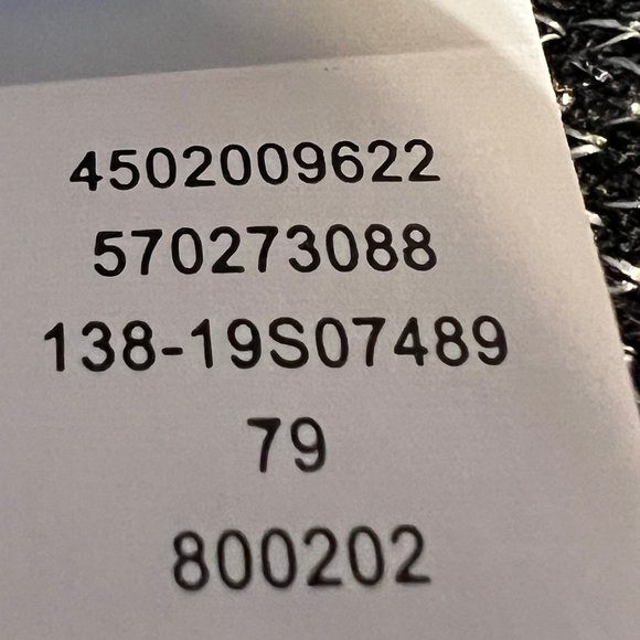 NWOT SOMA Lurex Duster Black & Silver Metallic Long Loungewear Cardigan … - Picture 15 of 16